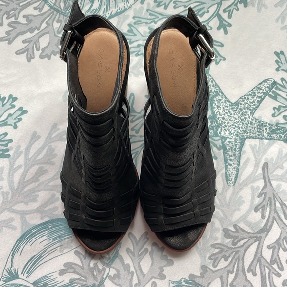 Caslon Martin block open toe heel 8.5 - Picture 2 of 6